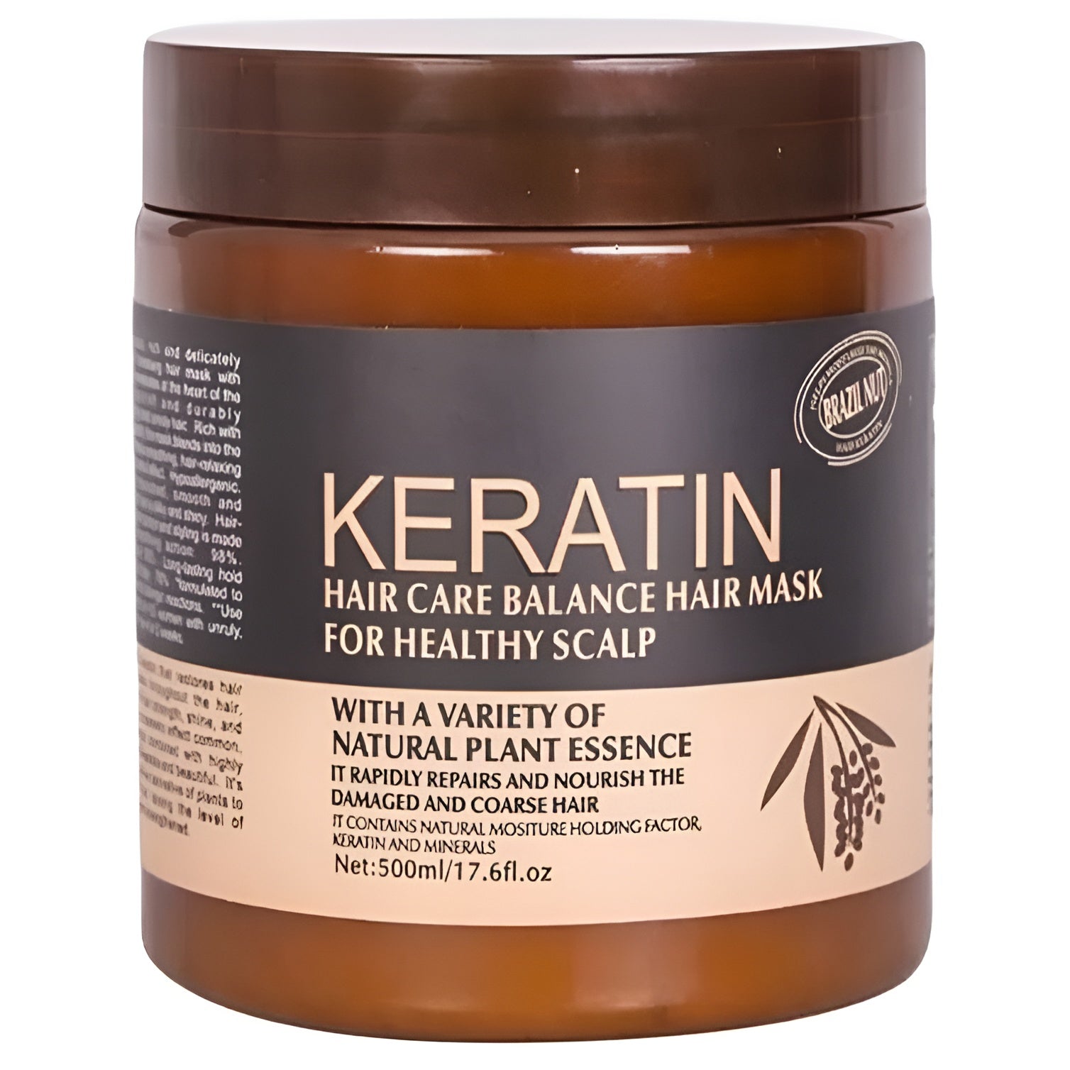 Keratin Hair Care Balance Hair Mask For Healthy Scalp 500ml