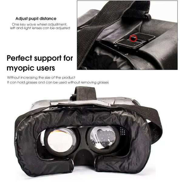 Adjustable Head Strap 3d Vr Headset For Phone