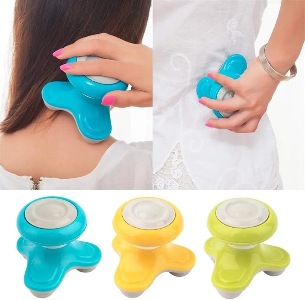 Mini Handled Wave Vibrating Massager Full Body Massager Electric/usb (random Color)